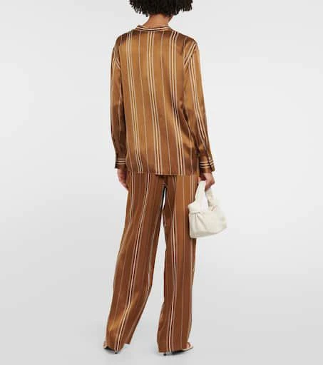 Vince Striped silk shirt 3