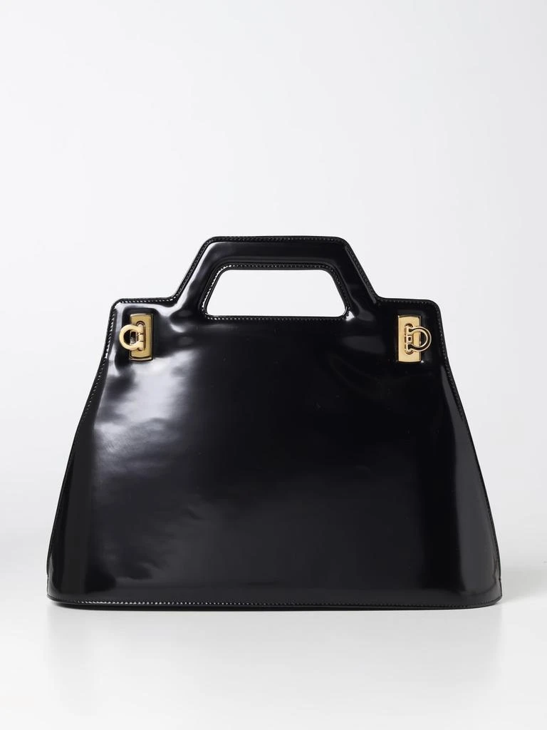 Salvatore Ferragamo Ferragamo Wanda bag in brushed leather 1