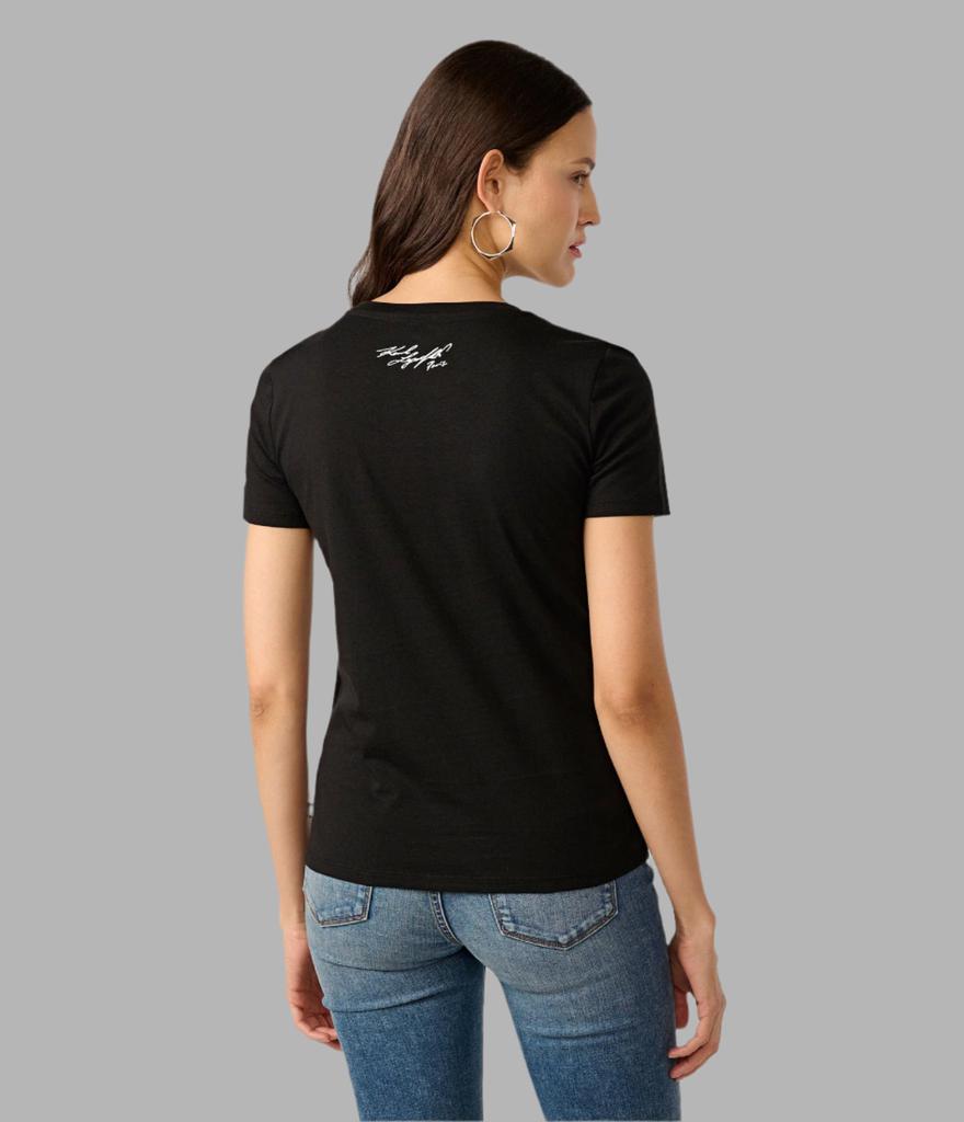 Karl Lagerfeld Paris KARL AND CHOUPETTE MOPED TEE
