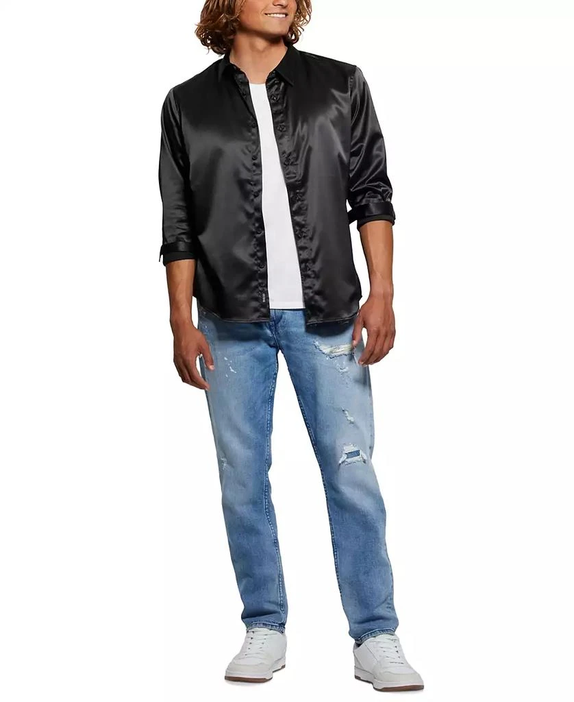 GUESS Men's Regal Long Sleeve Shirt 6