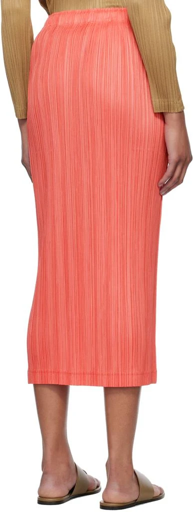 Pleats Please Pink Thicker Bottoms 1 Midi Skirt 3