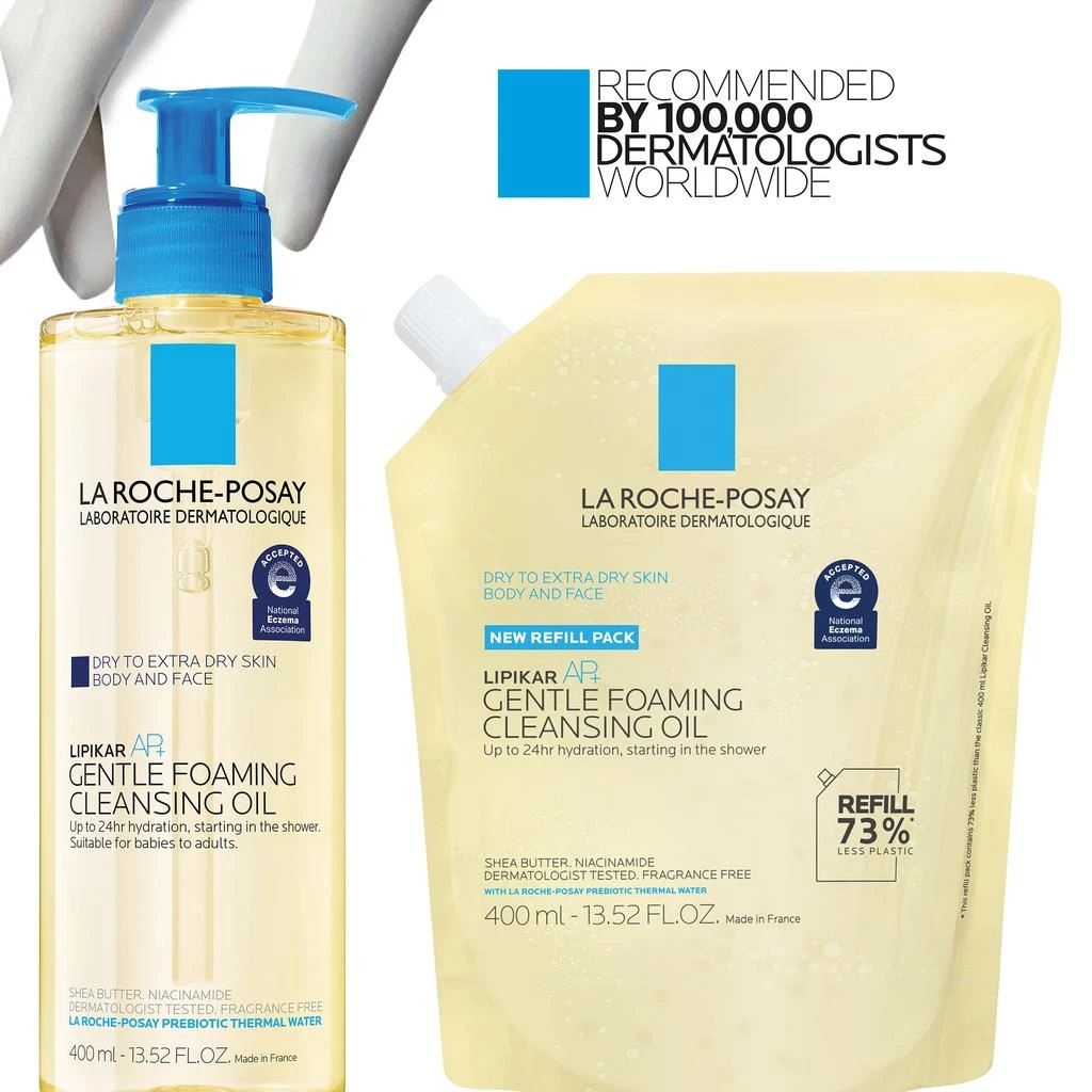 La Roche Posay La Roche-Posay Lipikar AP+ Gentle Foaming Cleansing Oil 10