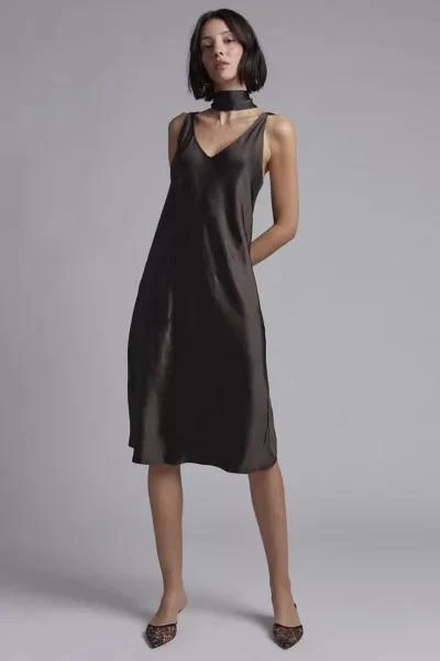 WILDFANG WILDFANG UO Exclusive The Empower Satin Adjustable Slip Dress 1