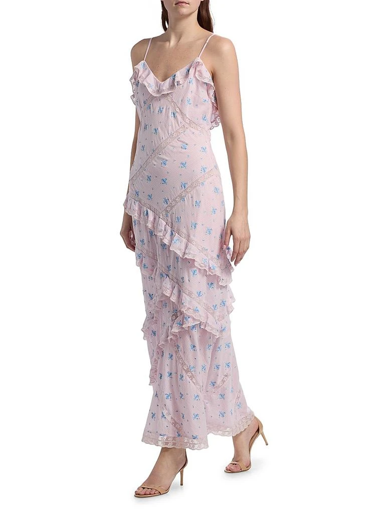 LOVESHACKFANCY Nocelle Cotton Maxi Dress 2