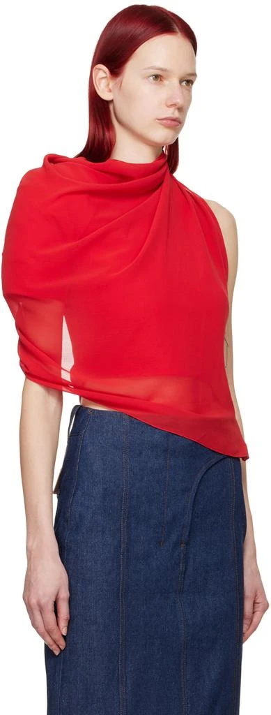 Jacquemus Red Les Sculptures 'Le haut Pablo' Blouse 2