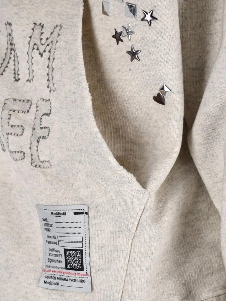 Maison MIHARA YASUHIRO Structured Grey Jacket With Clean Lines And Minimal Detailing 4