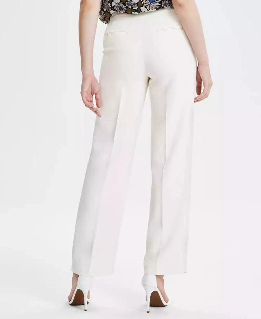 Anne Klein Women's Extended-Tab Creased-Leg Pants 2