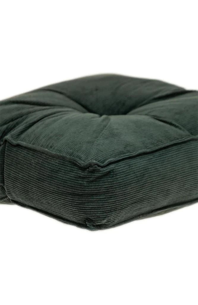 Parkland Alena Transitional Charcoal Floor Pillow 2