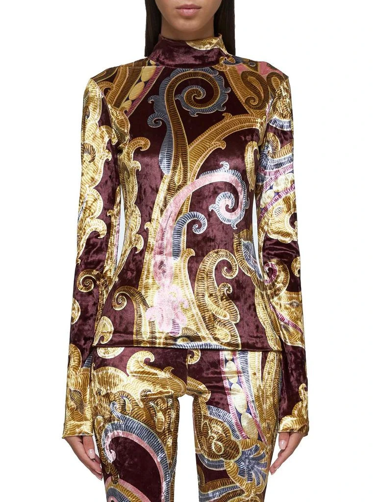 ETRO Etro Paisley Printed High-Neck Top 2