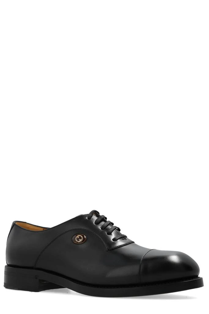 Gucci Gucci Logo Plaque Derby Shoes 2