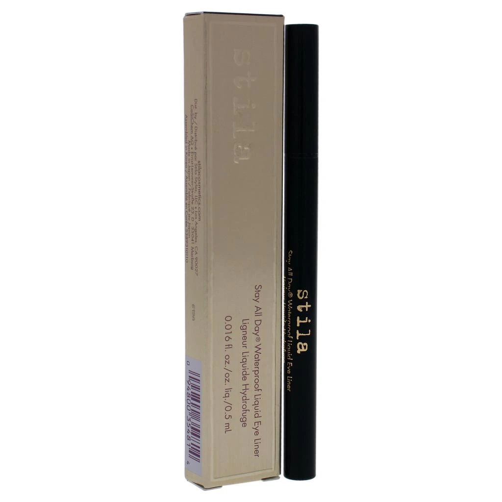 Stila Stay All Day Waterproof Liquid Eye Liner - Intense Jade by Stila for Women - 0.016 oz Eyeliner 3