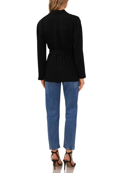 Vince Camuto Petite Slouchy Patch Jacket 4