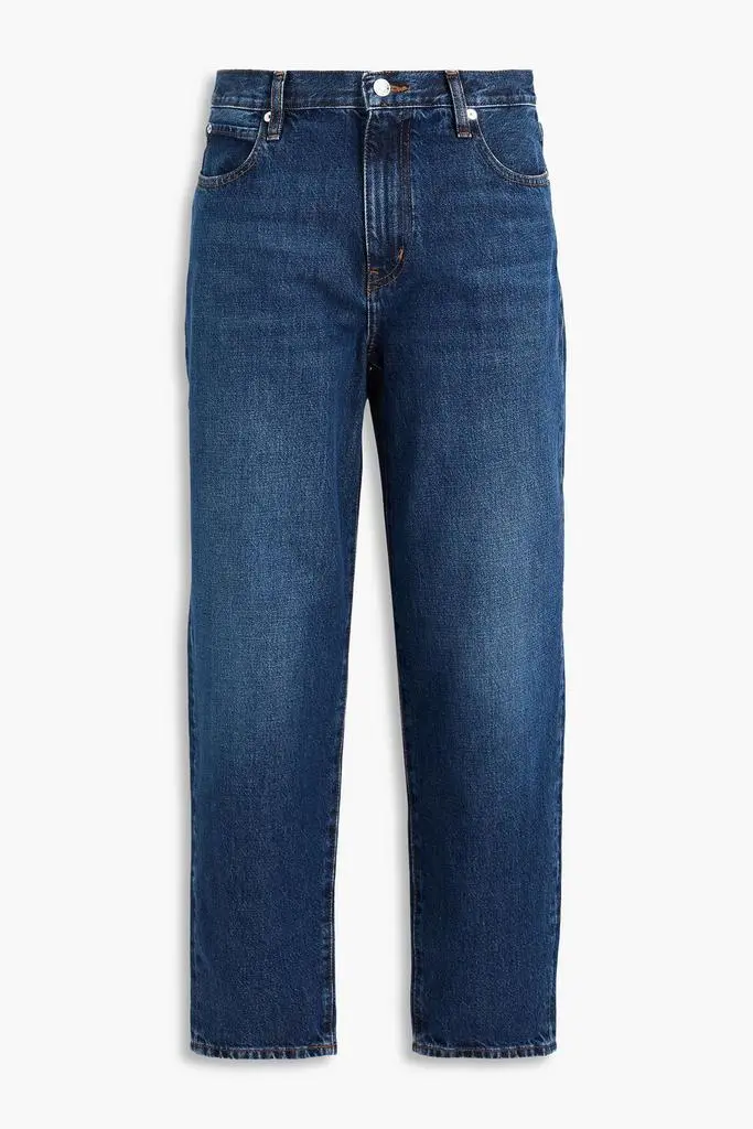 FRAME The Candle cropped mid-rise tapered jeans 1