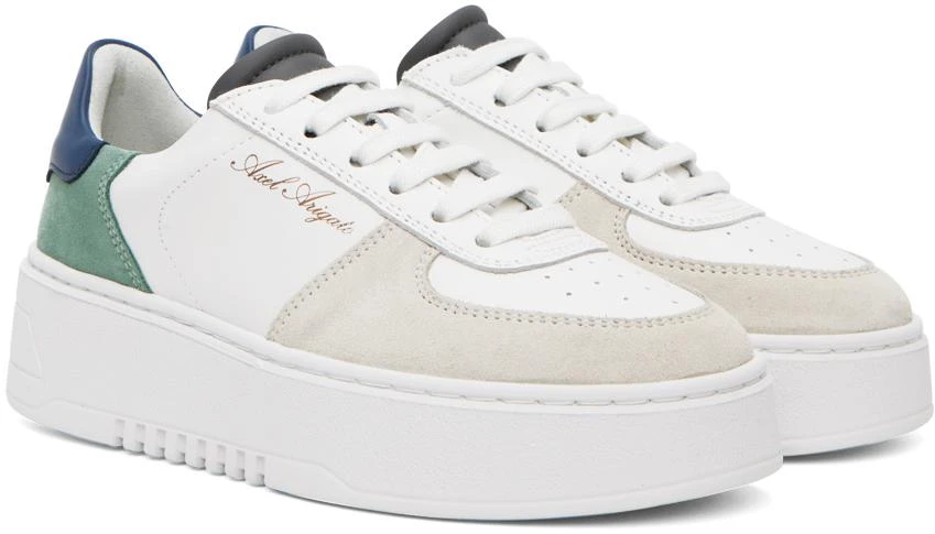 Axel Arigato White & Blue Orbit Sneakers 4