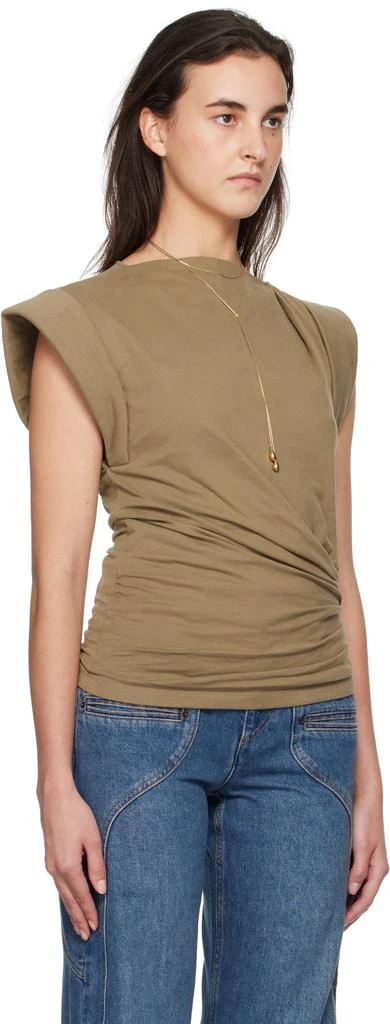 Isabel Marant Khaki Maisan T-shirt 2