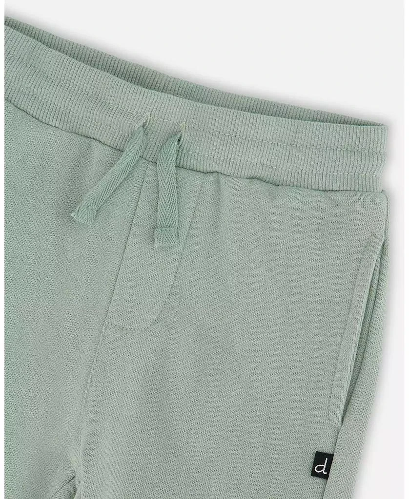 Deux par Deux Baby Boys French Terry Sweatpants Mint Green 4