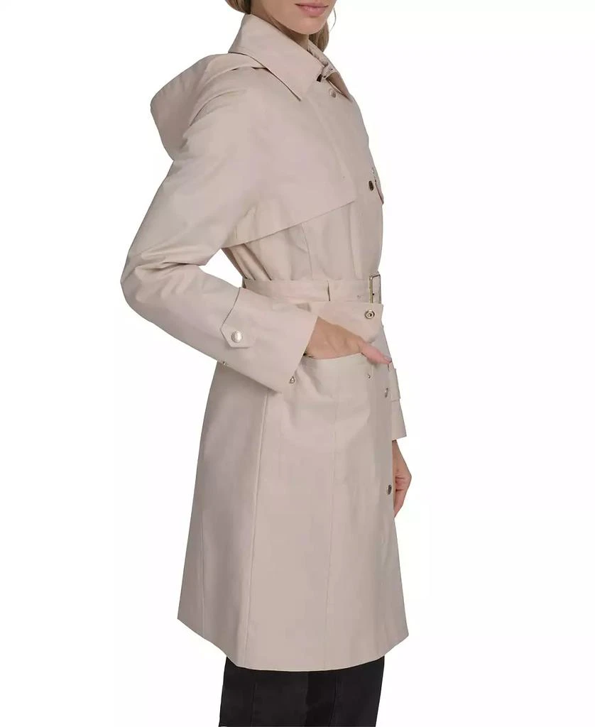 Cole Haan Signature Women
s Cotton Rain Trench Coat 3