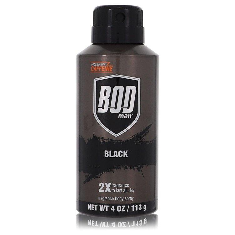 PARFUMS de COEUR 2pcs Combo Bod Man Black by  Body Spray 4 oz Men