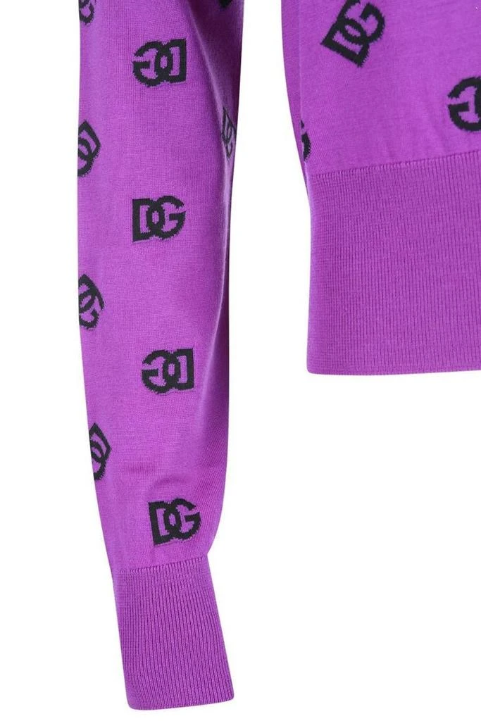 Dolce 
Gabbana Dolce 
Gabbana DG Logo Intarsia Crewneck Jumper 4