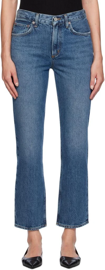 AGOLDE Blue Valen Jeans 1