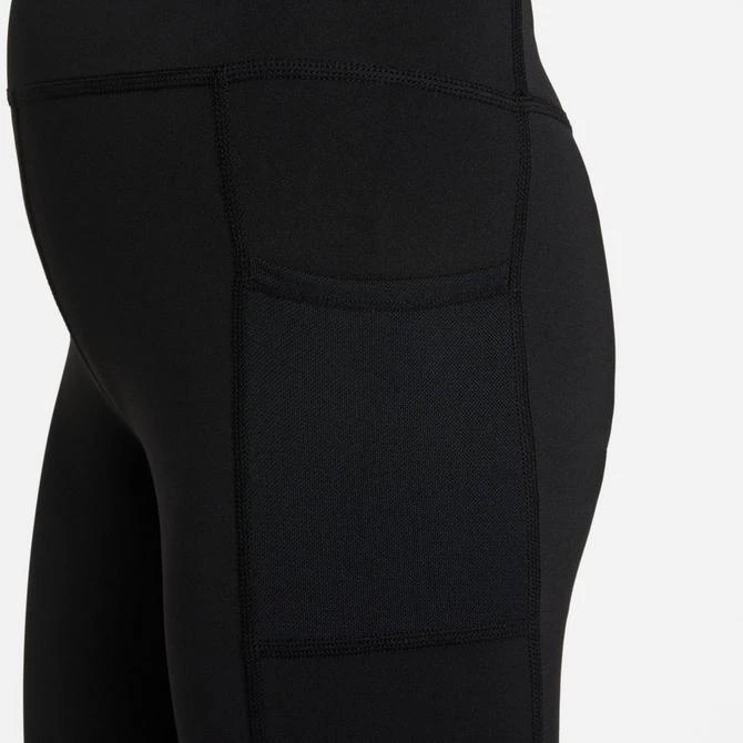 NIKE Girls' Nike Dri-FIT One High-Waist Pocket Leggings 7