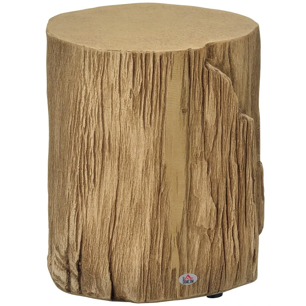 Hivvago Tree Stump Coffee Table for Indoor or Outdoor Use