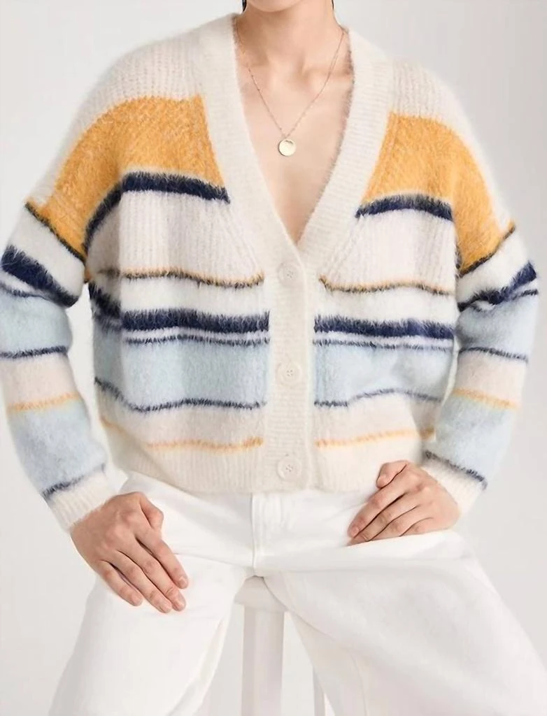 ba&sh Ba&Sh - Bity V-neck Stripe Cardigan 1