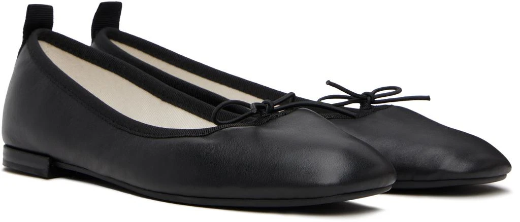 Repetto Black Garance Square-Toe Ballerina Flats 4