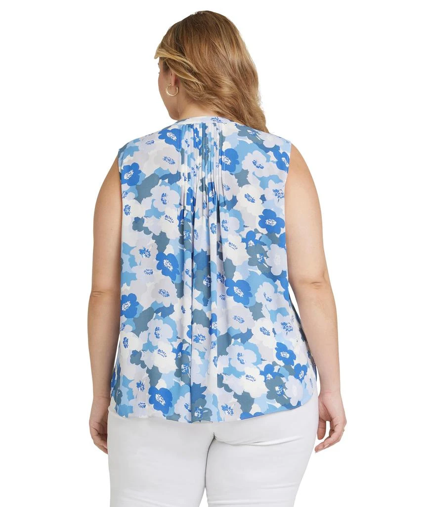 NYDJ Sleeveless Pintuck Blouse 2