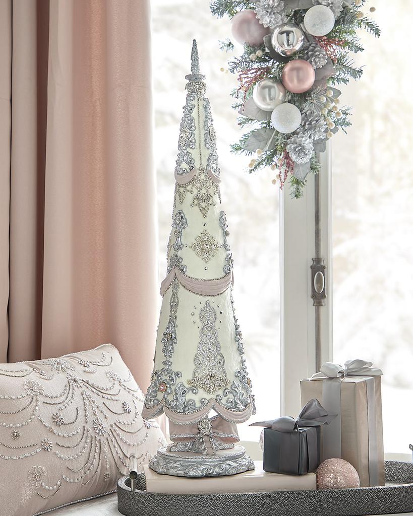 Katherine's Collection 38.5" Blush Tabletop Tree