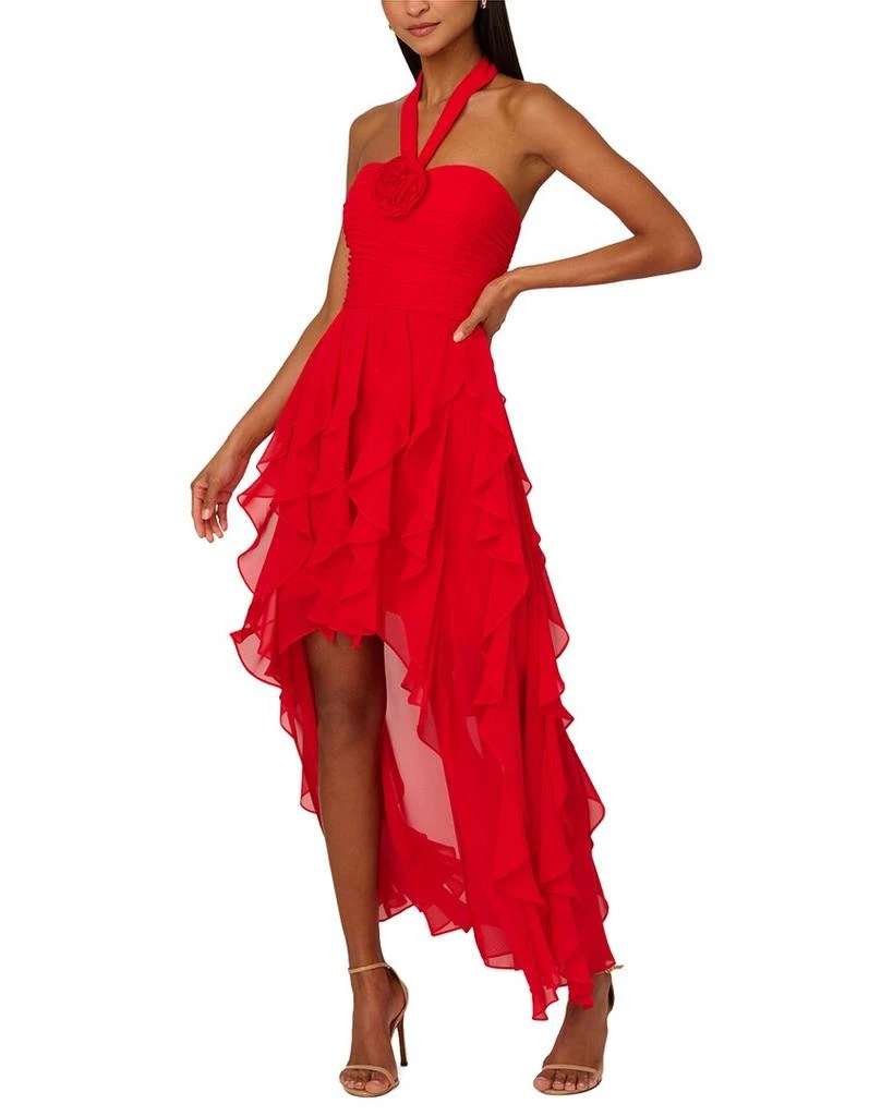 ADRIANNA EVE Adrianna Eve Mesh Halter Dress 1