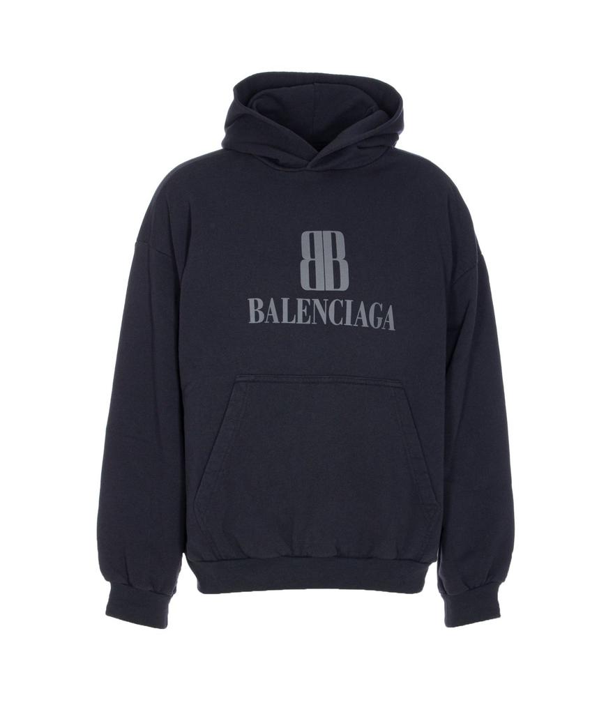 BALENCIAGA*Logo Sweatshirt Balenciaga Sweatshirt with vintage effect - Hoodies