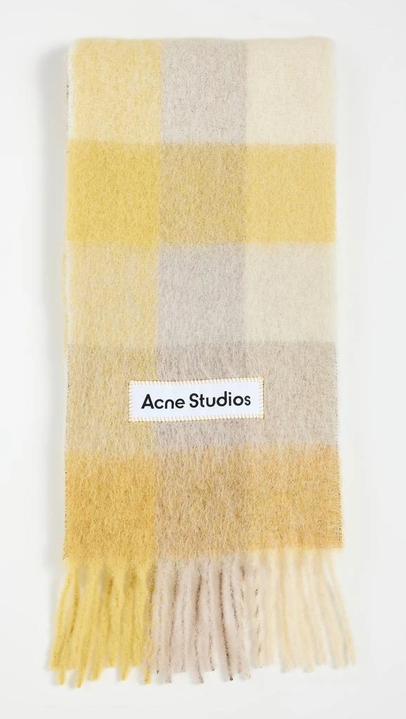 Acne Studios Checked Scarf 1