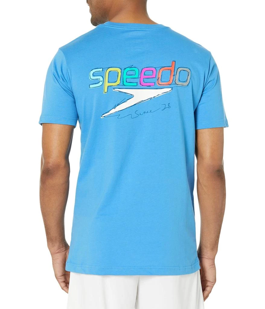 Speedo Graphic Short Sleeve Swim Tee 2