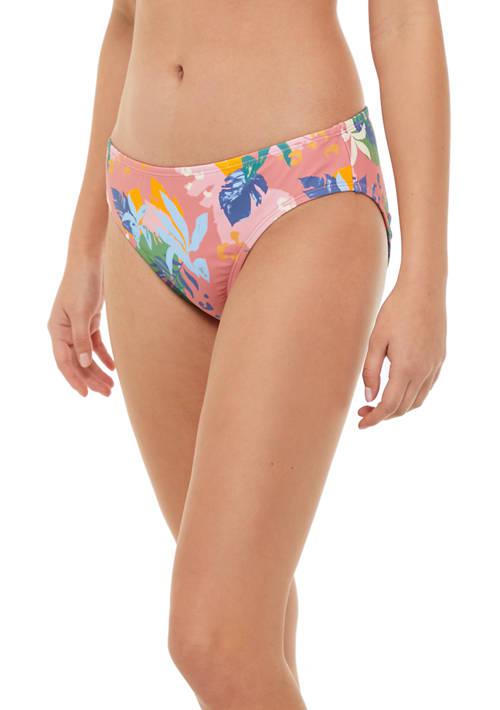 TRUE CRAFT Craft Tropical Print Hipster Swim Bottoms