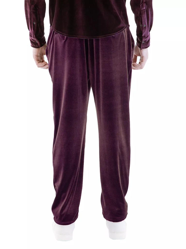 MONFRÈRE Velvet Flat-Front Pants 4