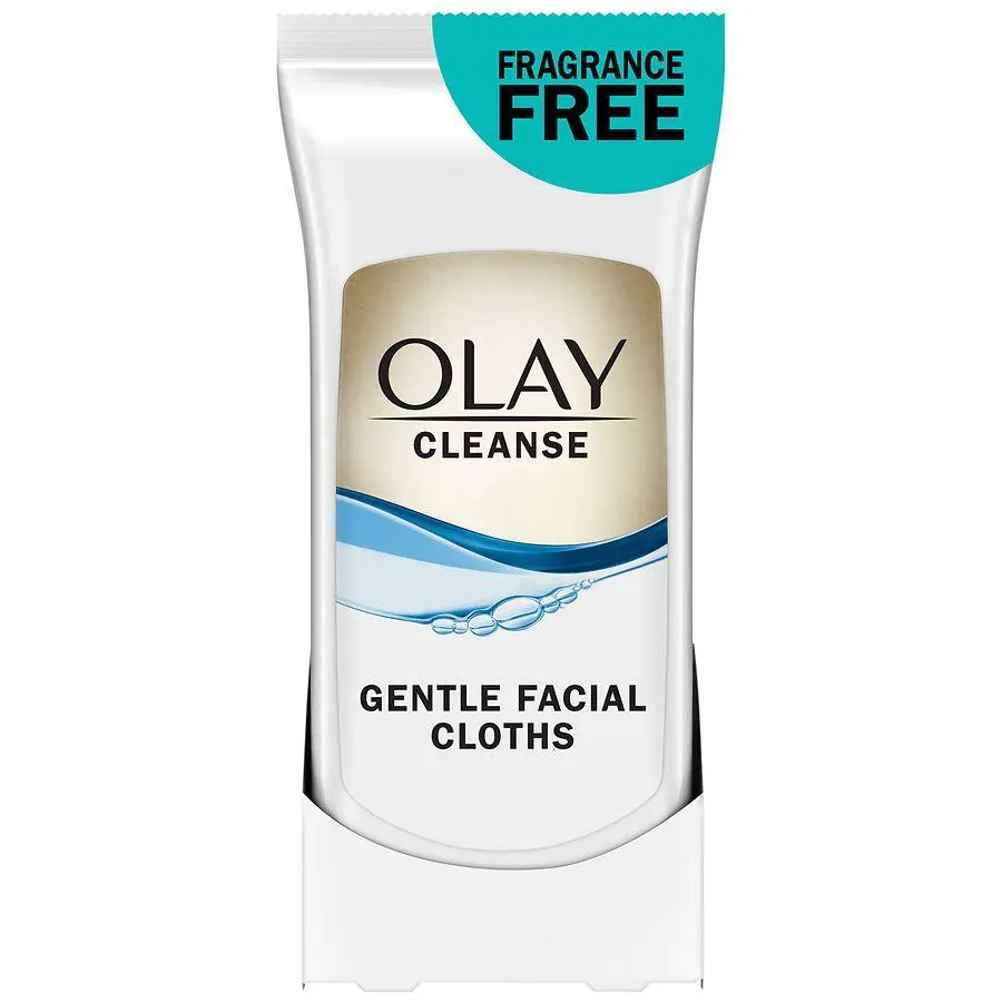 Olay Gentle Facial Cloths Fragrance Free