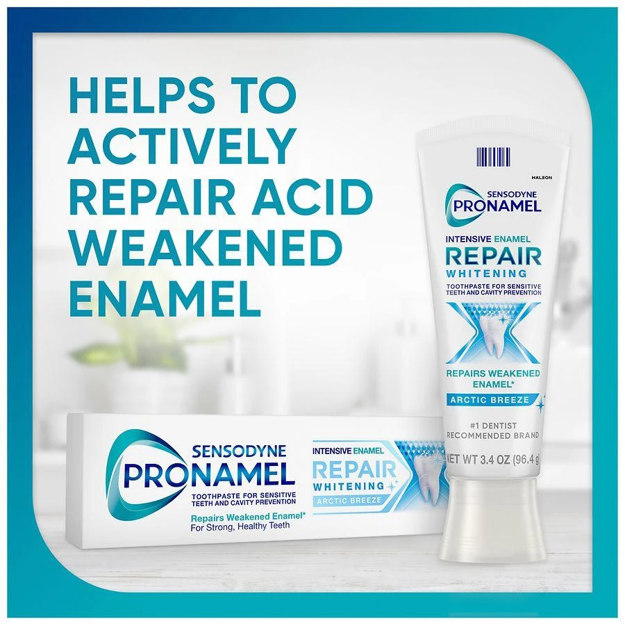 Sensodyne Pronamel Intensive Enamel Repair Whitening Toothpaste Arctic Breeze 10