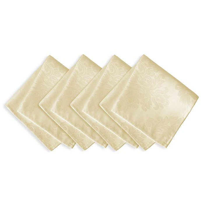 Elrene Home Fashions Elrene Barcelona Jacquard Damask Napkins, Set of 4 1
