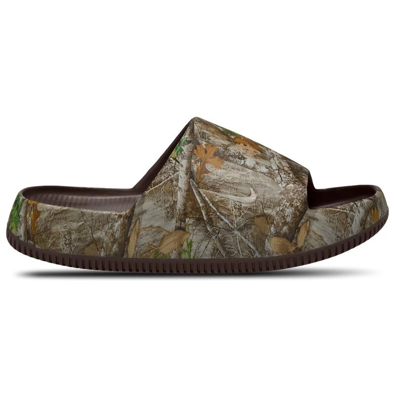 NEW NIKE men\'s calm realtree camo slides in baroque brown Buy Nike Calm RealTree Men main image 4
