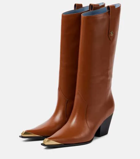 ETRO Leather cowboy boots 5