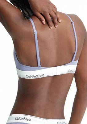 Calvin Klein Klein Modern Lightly Lined Triangle Bralette 2