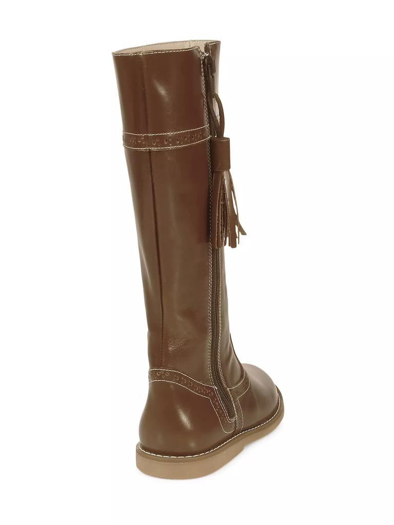 Elephantito Girl's Patent Leather Riding Boots