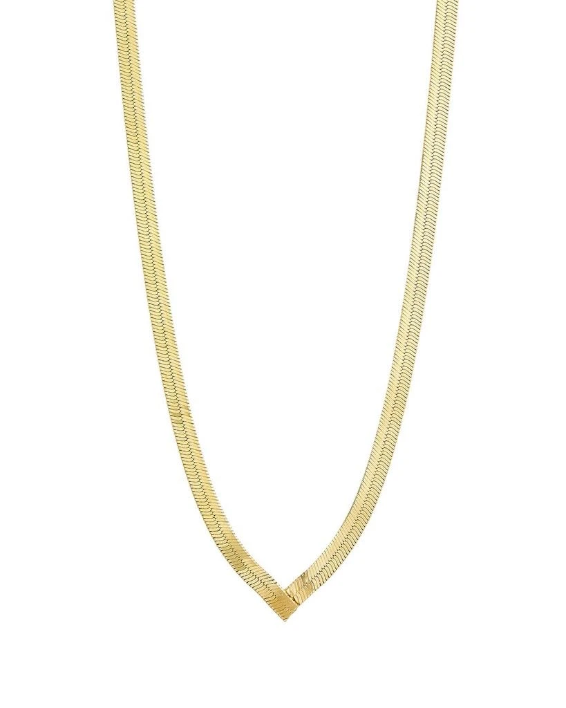 Savvy Cie Jewels Silver  Stackable Necklace 1