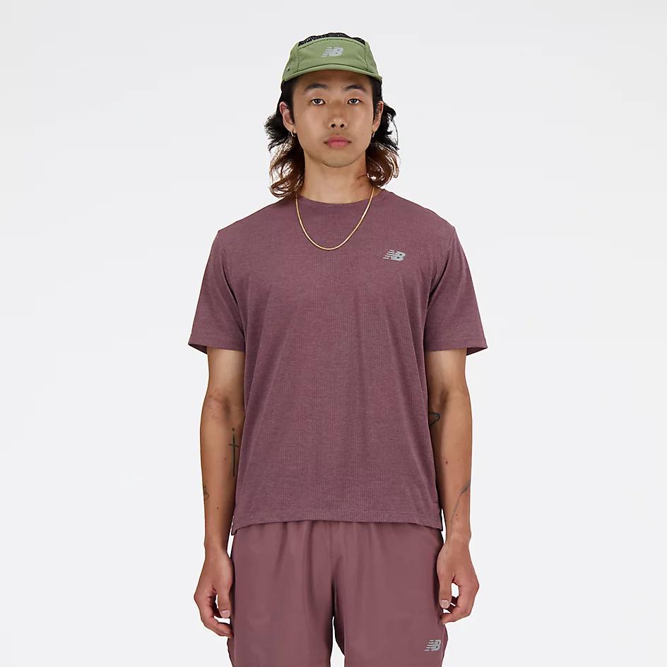 【New Balance】UNI Heritage Short Sleeve T-shirt New Balance UNI Heritage Short Tee - White / NBNEE21113 / T