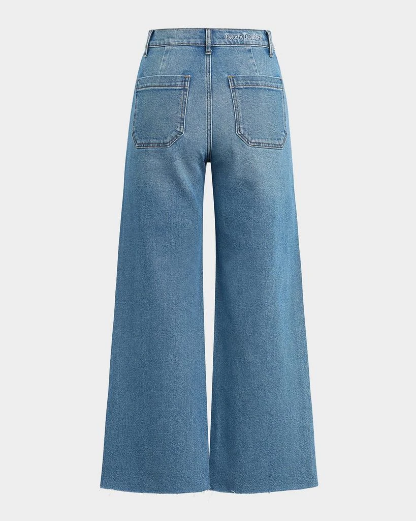 Favorite Daughter The Mischa Shortie High-Rise Wide-Leg Jeans 5