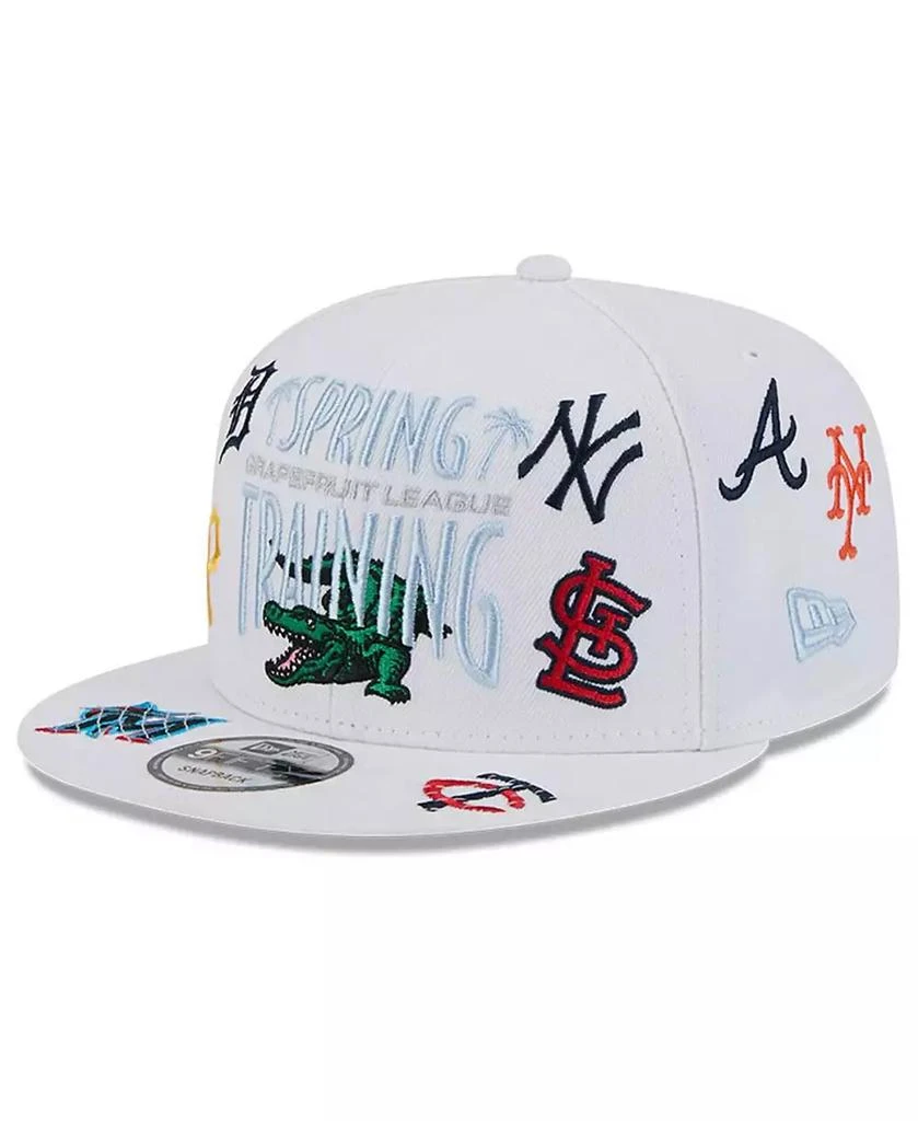 New Era Men's White 2025 Spring Training Cactus League 9FIFTY Snapback Hat 1