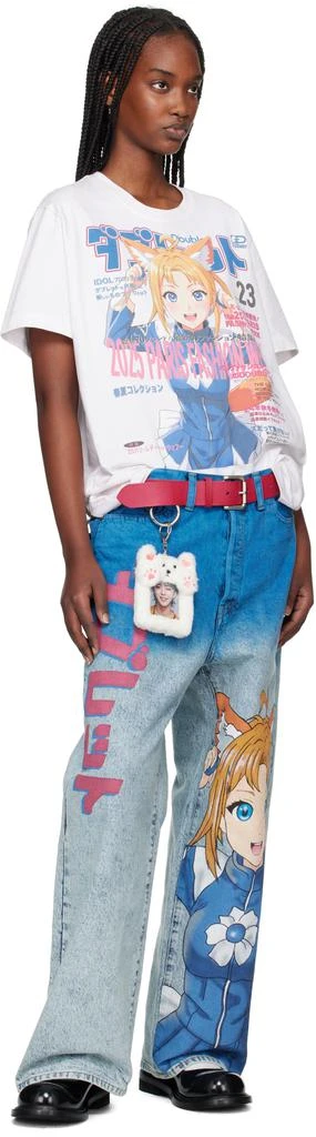 doublet Blue Anime Jeans 5