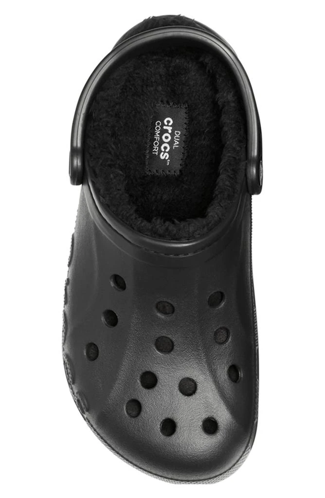 Crocs Unisex Baya Faux Fur Lined Clog Slipper 4