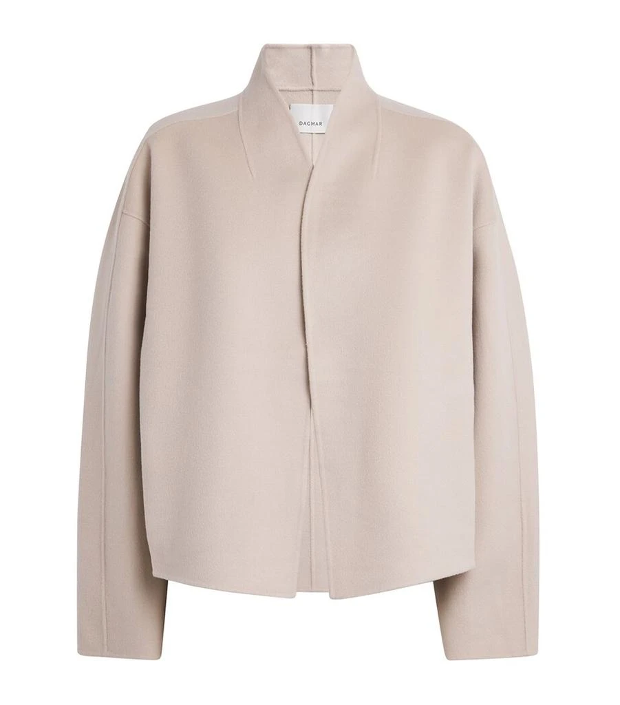 HOUSE OF DAGMAR Double-Wool Open Jacket 1